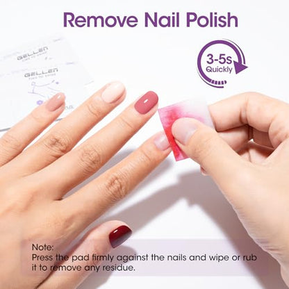 Acetone Gel Polish Remover Pads (400 Count)