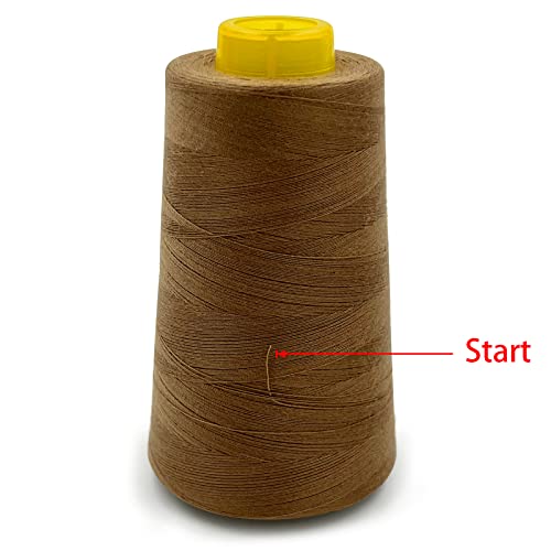4 Cones of 3000 Yards Each Spool Thread for All Purpose
