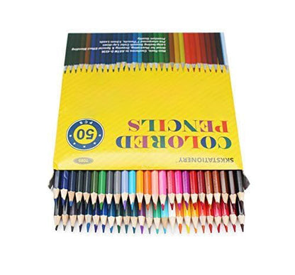 50Pcs Colored Pencils (50 Count)