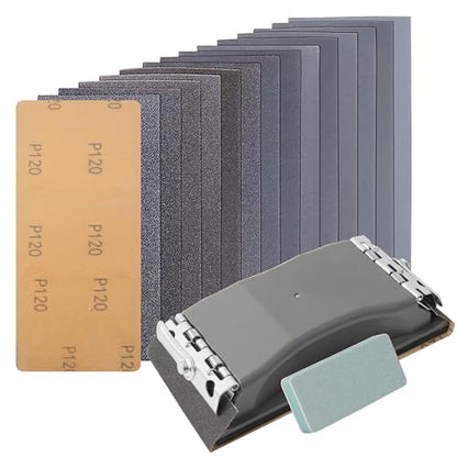 44pcs Wet & Dry Sandpaper