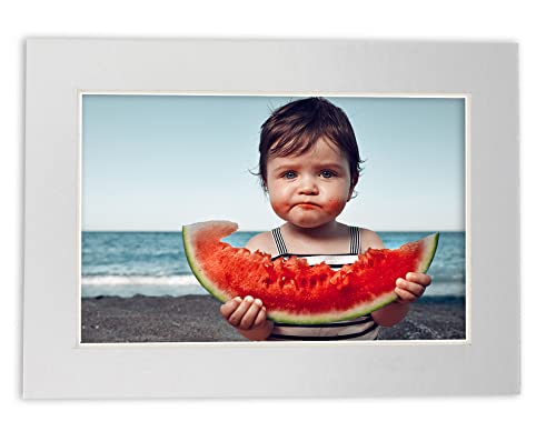 8.5x11 Mat Bevel Cut for 7x9 Photos