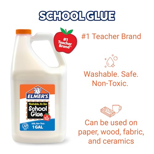 White Liquid School Glue (256 Fl Oz)