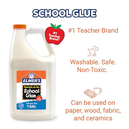 White Liquid School Glue (256 Fl Oz)