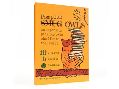 Smug Owls Card Game Expansion Pack Bundle