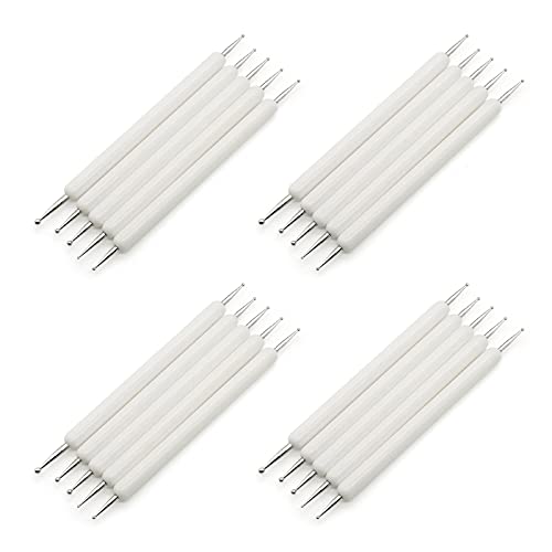 4 Set Embossing Stylus Double End Tracing Dotting Tool