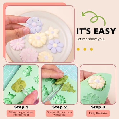 Flower Silicone Molds