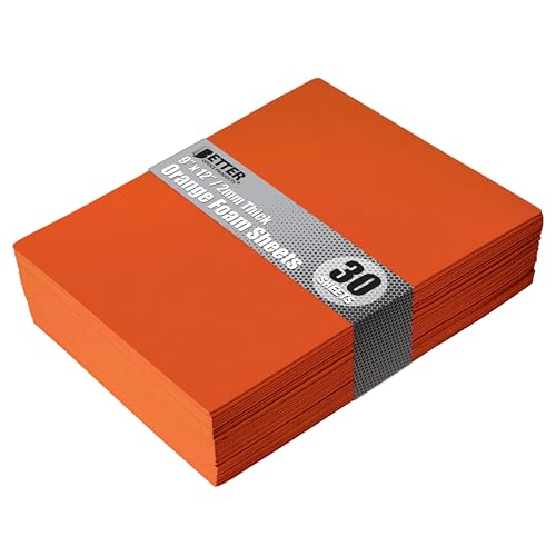 Orange EVA Foam Sheets