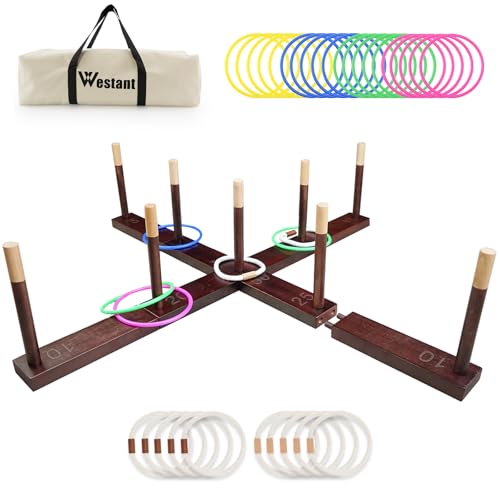 33" Giant Ring Toss Game for Yard (30 Count)