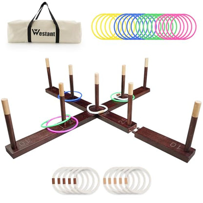 33" Giant Ring Toss Game for Yard (30 Count)