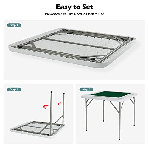 35" Foldable Mahjong Table
