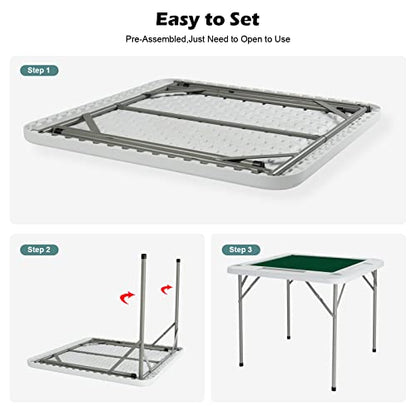 35" Foldable Mahjong Table