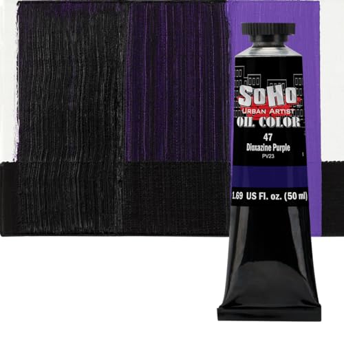 Oil Paint Dioxazine Purple