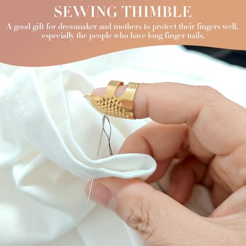 4Pcs Sewing Thimbles