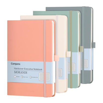 4 Pack Lined Journal Notebooks for Work (4 Count)