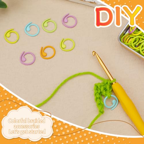 Metal Stitch Markers (50 Count)