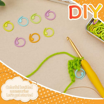 Metal Stitch Markers (50 Count)