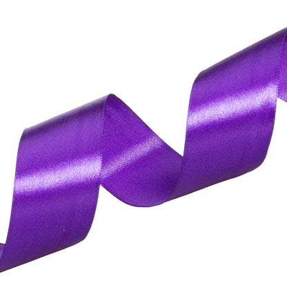 1 1 2 Inch Purple Solid Satin Ribbon for Gift Wrapping (150 Foot)