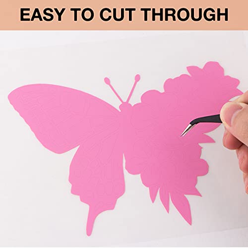 Pink Permanent Vinyl (40 Sq Ft)