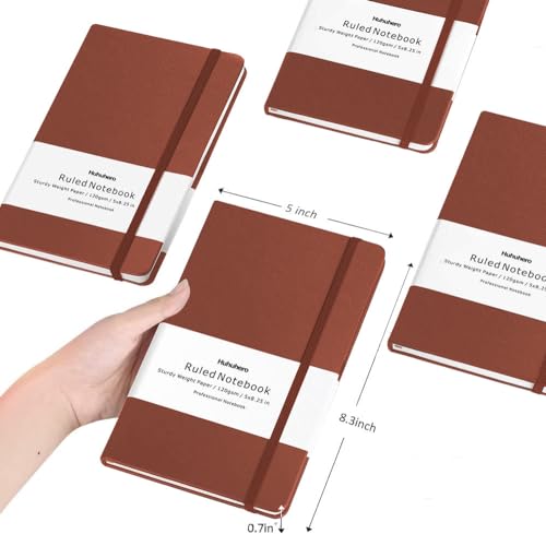 5 Pack Lined Notebook Journals (5 Count)