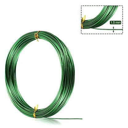 1 Roll Aluminum Wire for Jewelry Making (32.8 Foot)