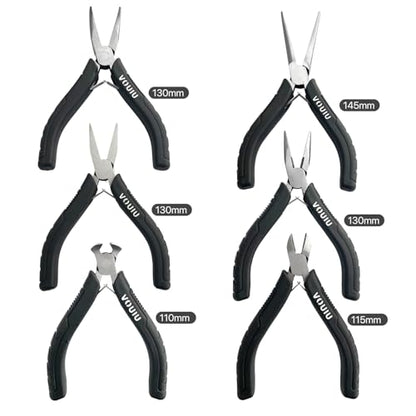 6 Piece Mini Pliers Set