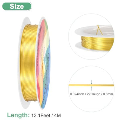 0.6 mm 22 Gauge Copper Wire for Jewelry Making