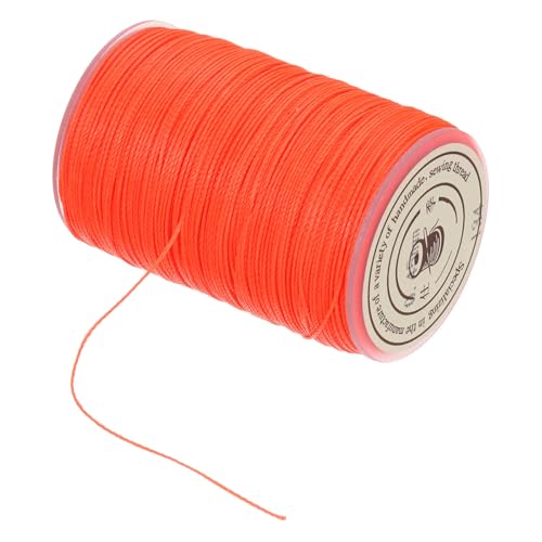 Waxed Cord 0.45mm Waxed Thread 87 Yard Wax String Leather Cord for Bracelet Making