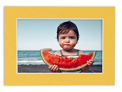 Pack of Ten 8.5x11 Mats Bevel Cut for 7x9 Photos (10 Count)