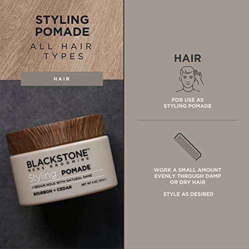 Men's Grooming Hair Styling Pomade (4 Ounce)