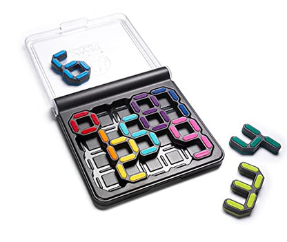 IQ Digits Compact Travel Logic Game with 120 Number Challenges