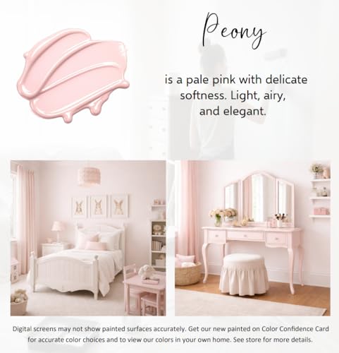 ALL-IN-ONE Paint by Heirloom Traditions, Peony, Quart (32 Fl Oz)