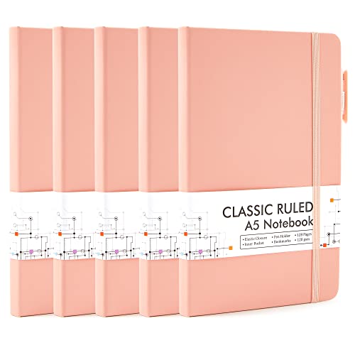 5 Pack Notebooks Journals Bulk (5 Count)