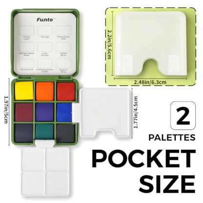 Mini Watercolor Travel Set Refill