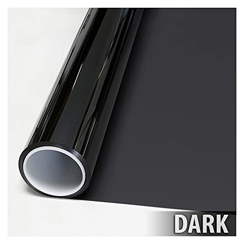 BDF EXNA20 Exterior Window Film Daytime Privacy and Heat Control Natural Black 20 (28 Sq Ft)