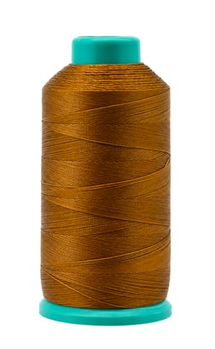 Size 69 210D T70 Black Brown Bonded Nylon Thread (18000 Foot)