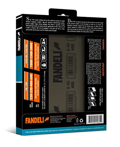 Waterproof Sandpaper (25 Count)