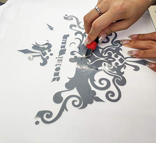Heat Transfer Vinyl Silver HTV Rolls