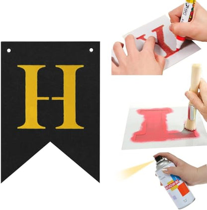 DIY Black Custom Banner Kit
