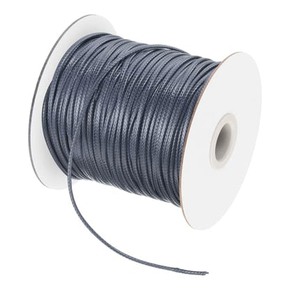 Waxed Cord 3mm Waxed Polyester Cord 44 Yard Wax String for Bracelet Making