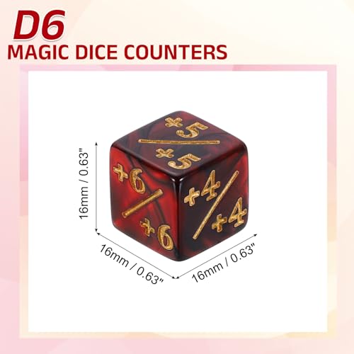 24Pcs Magic Dice Counters (24 Count)