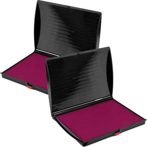 Large Premium Magenta Purple Ink Stamp Pad