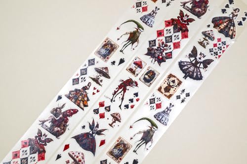 Alice’s Dark Fairies Transparent Washi Tape 4x5 cm