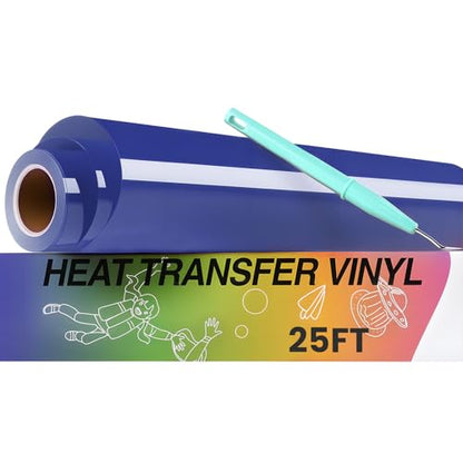 Royal Blue HTV Roll Heat Transfer Vinyl