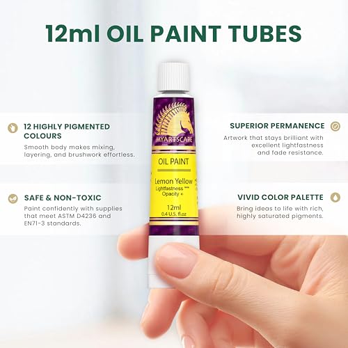 Oil Paint Set (4.87 Fl Oz)