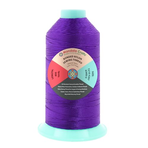 Size 207 630D T210 True Purple Bonded Nylon Thread