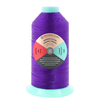Size 207 630D T210 True Purple Bonded Nylon Thread