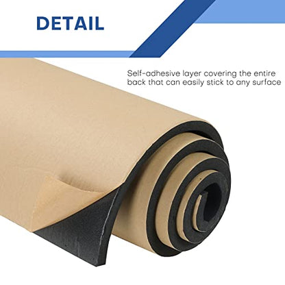 Sponge Neoprene Roll with Adhesive