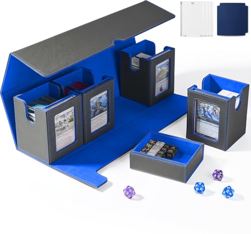 Card Deck Box for MTG with Commander Display