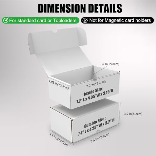 Trading Card Storage Box (4 Count)