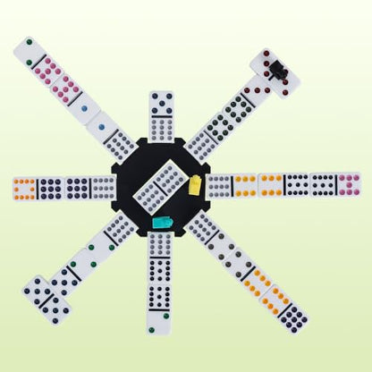Double 12 Dominoes Set